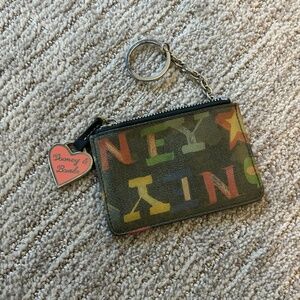 Dooney & Bourke Multicolor Logo Coin Purse